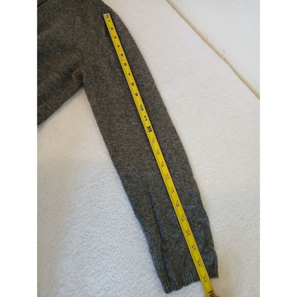 Maria Di Ripabianca Sweater Womens Cashmere Cardigan Gray V-neck Long Sleeve 10 - Picture 12 of 14